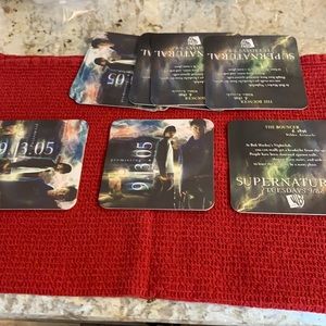 3- Supernatural rare coasters